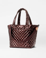 Load image into Gallery viewer, Medium Metro Tote Deluxe Bordeaux Lacquer