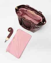Load image into Gallery viewer, Medium Metro Tote Deluxe Bordeaux Lacquer