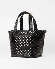 Load image into Gallery viewer, Black Lacquer Medium Metro Tote Deluxe