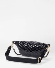 Load image into Gallery viewer, Black Lacquer Small Crosby Crossbody Sling