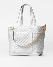 Load image into Gallery viewer, Large Empire Tote Oyster Metallic