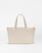 Load image into Gallery viewer, Sandy Linen Medium Metro City Tote