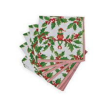 Load image into Gallery viewer, Jingle Elves Cocktail Napkins - 20 Per Package