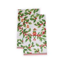 Load image into Gallery viewer, Jingle Elves Guest Towel Napkins - 15 Per Package