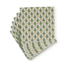 Load image into Gallery viewer, Deco Christmas Gold Cocktail Napkins - 20 Per Package