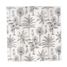 Load image into Gallery viewer, Southern Palms Flax & White Luncheon Napkins - 20 Per Package