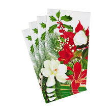 Load image into Gallery viewer, Christmas Garden Guest Towel 15 Guest Towels per Pack