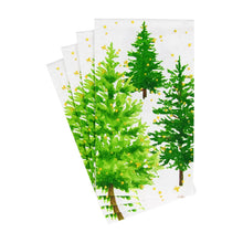 Load image into Gallery viewer, White Christmas Guest Towel Napkins - 15 Per Package