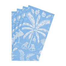 Load image into Gallery viewer, Palms And Parasols Ocean Guest Towel Napkins - 15 Per Package