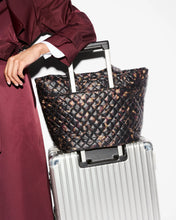 Load image into Gallery viewer, Tortoise Shell Medium Metro Tote Deluxe