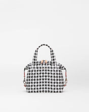 Load image into Gallery viewer, Black/White Gingham Small Sutton Deluxe