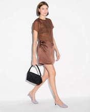 Load image into Gallery viewer, Black Madison Flap Crossbody