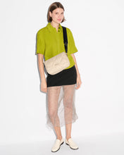 Load image into Gallery viewer, Buff/Black Madison Flap Crossbody