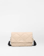 Load image into Gallery viewer, Buff/Black Madison Flap Crossbody