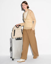 Load image into Gallery viewer, Buff/Black Madison Backpack