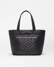 Load image into Gallery viewer, Black Medium Metro Travel Tote