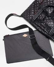 Load image into Gallery viewer, Black Medium Metro Travel Tote