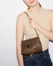 Load image into Gallery viewer, Walnut Brown Mini Crosby Lock Shoulder