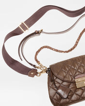 Load image into Gallery viewer, Walnut Brown Mini Crosby Lock Shoulder