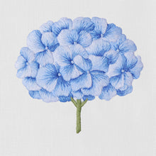 Load image into Gallery viewer, Hydrangea Stem Hand Towel
