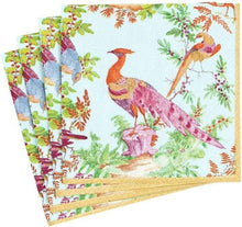 Load image into Gallery viewer, Chelsea Birds Celadon  Cocktail Napkin - 20 Per Package