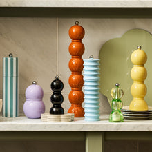Load image into Gallery viewer, Black Mini Bob Salt or Pepper Mill 14cm