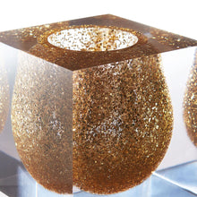 Load image into Gallery viewer, Bel Air Mini Scoop Vase Gold