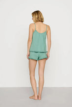 Load image into Gallery viewer, Gisele TENCEL™ Modal Ruffle Cami & Shortie Short Set Seagrass