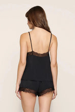 Load image into Gallery viewer, Kari TENCEL™ Modal Cami & Short PJ Set Black