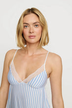 Load image into Gallery viewer, Isla TENCEL™ Modal Cami & Short PJ Set Regatta Stripe Summer Blue/White