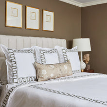 Load image into Gallery viewer, Greek Key Duvet Cover