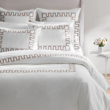 Load image into Gallery viewer, Greek Key Shams