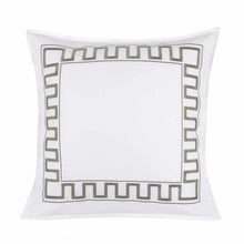 Load image into Gallery viewer, Greek Key Shams