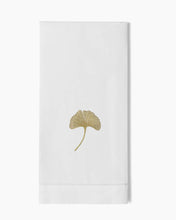 Load image into Gallery viewer, Ginkgo Gold Hand Towel