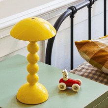 Load image into Gallery viewer, Buttercream Lacquer Rechargeable Bobbin LED Lamp