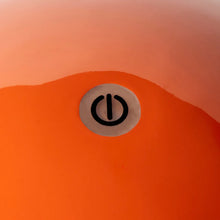 Load image into Gallery viewer, Orange Lacquer Rechargeable Bobbin LED Lamp