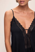 Load image into Gallery viewer, Lara TENCEL™ Modal Cami & Short PJ Set- Black