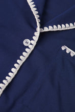 Load image into Gallery viewer, Frida TENCEL™ Modal Shortie Short PJ Set Navy/Ivory
