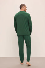 Load image into Gallery viewer, Henry TENCEL™ Modal Long PJ Set-Forest Green
