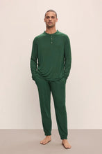 Load image into Gallery viewer, Henry TENCEL™ Modal Long PJ Set-Forest Green
