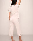 Load image into Gallery viewer, Gisele TENCEL™ Modal Short Sleeve Cropped PJ Set