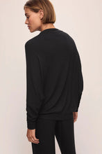 Load image into Gallery viewer, Cozy Time Mock Neck Pullover Black