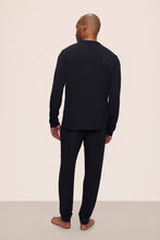 Load image into Gallery viewer, Henry TENCEL™ Modal Long PJ Set Black