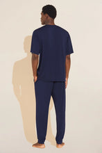 Load image into Gallery viewer, Henry TENCEL™ Modal Short Sleeve & Pant PJ Set - True Navy