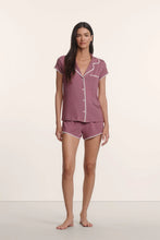 Load image into Gallery viewer, Frida TENCEL™ Modal Shortie Short PJ Set Fig/Ivory