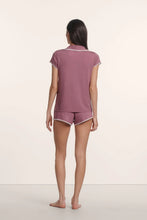 Load image into Gallery viewer, Frida TENCEL™ Modal Shortie Short PJ Set Fig/Ivory
