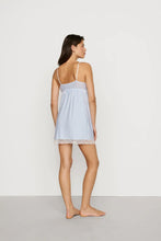 Load image into Gallery viewer, Isla TENCEL™ Modal Slip Regatta Stripe Summer Blue/White