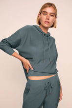 Load image into Gallery viewer, Softest Sweats Hoodie Stone Blue