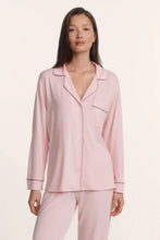 Load image into Gallery viewer, Gisele TENCEL™ Modal Long PJ Set Pale Pink/Fig