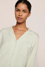 Load image into Gallery viewer, Gisele TENCEL™ Modal Long PJ Set Seafoam/Ivory